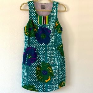 Vanessa Virginia Tropical Print Shift Dress from Anthropologie